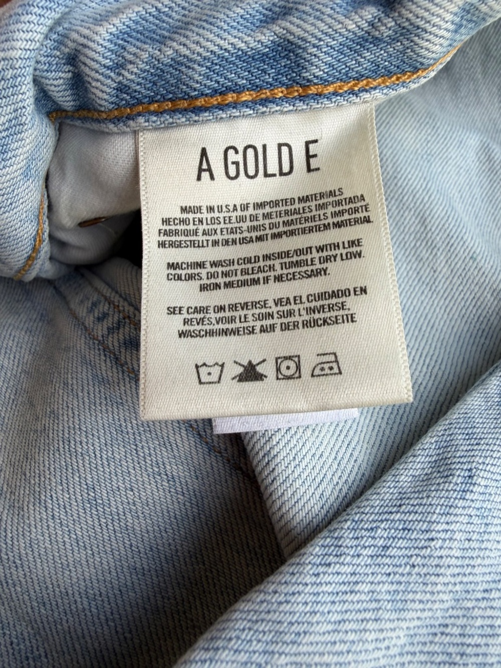 Agolde High Rise Riley Crop - Picture 5 of 9